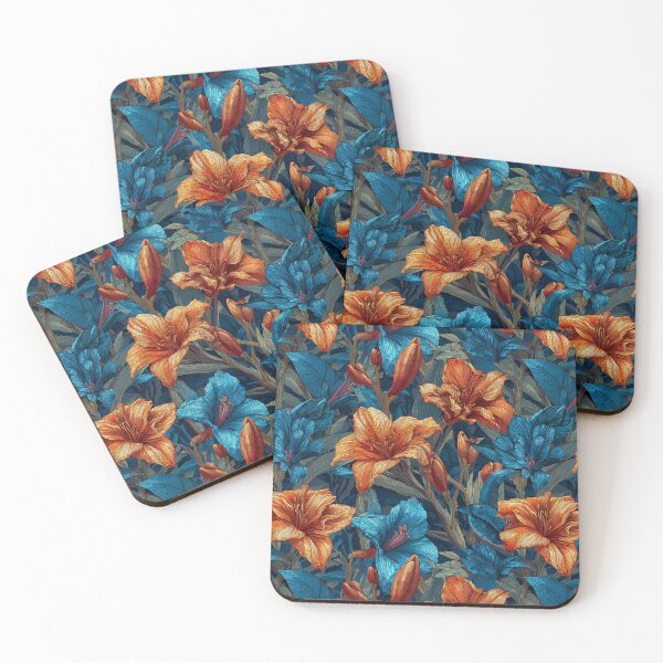 Item preview, Artistic Amaryllis Print - Hawaiian Flower Pattern   - Birthday Gifts For Dad designed and sold by RoyalStarsPatts.