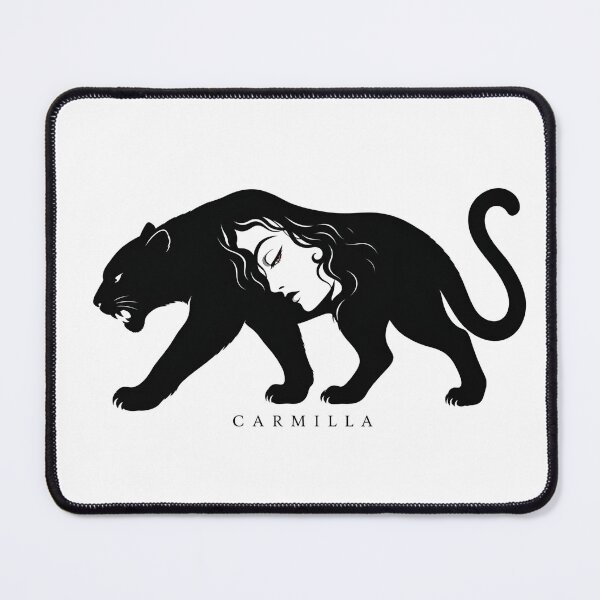 Item preview, Carmilla Minimalist Black Panther Shapeshifter Gothic Design designed and sold by Fenay Designs.