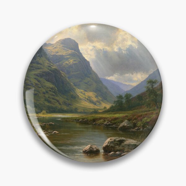 Item preview, Dramatic Glencoe Scottish Highlands Landscape | The Three Sisters Peaks Art Print | Wall Art designed and sold by Amber Sky Creations.