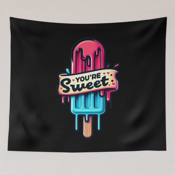 Item preview, You're Sweet Popsicle Art designed and sold by Khadigadesings.