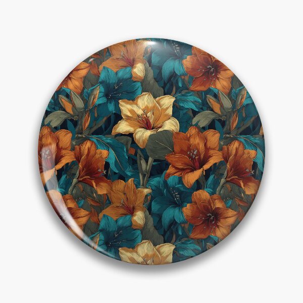Item preview, Vibrant Amaryllis Floral  - Birthday Flower Pattern   - Birthday Gifts For Girlfriend designed and sold by RoyalStarsPatts.