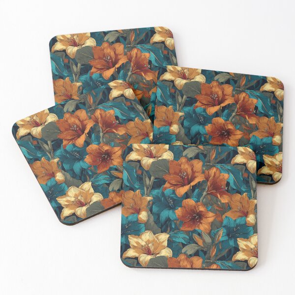 Item preview, Vibrant Amaryllis Floral  - Birthday Flower Pattern   - Birthday Gifts For Girlfriend designed and sold by RoyalStarsPatts.