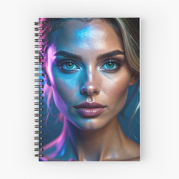 Item preview, Luminous Neon Blonde Fashion Portrait designed and sold by ToxicInkArt.