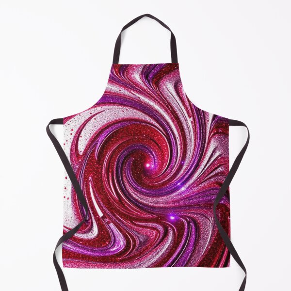 Item preview, Red Purple White Glitter Swirl Abstract designed and sold by Pioneer Spirit Market.