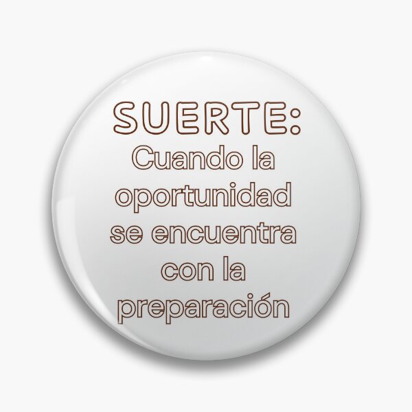 Item preview, Phrase: Luck, Opportunity, Preparation, Motivation designed and sold by Coffee & Designs.