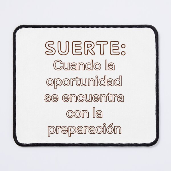 Item preview, Phrase: Luck, Opportunity, Preparation, Motivation designed and sold by Coffee & Designs.
