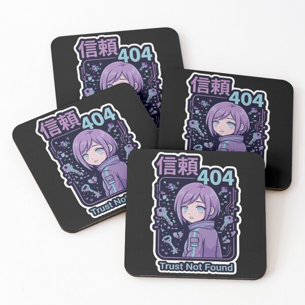 Item preview, Trust 404 (信頼) - Cyberpunk JDM Kanji Streetwear Logo Sticker designed and sold by Japan-kanji-ya.
