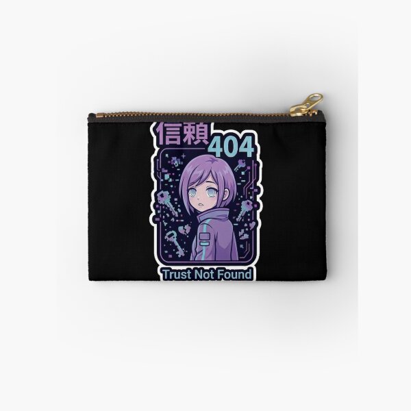 Item preview, Trust 404 (信頼) - Cyberpunk JDM Kanji Streetwear Logo Sticker designed and sold by Japan-kanji-ya.