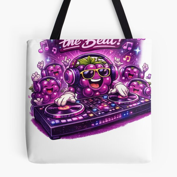 Item preview, Drop The Beat Funny DJ Grapes Party Music Fruit Design designed and sold by irfanshikh.