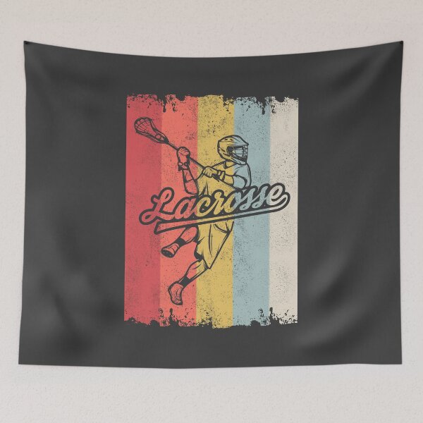 Item preview, Lacrosse Player Retro Vintage designed and sold by RAWWR.