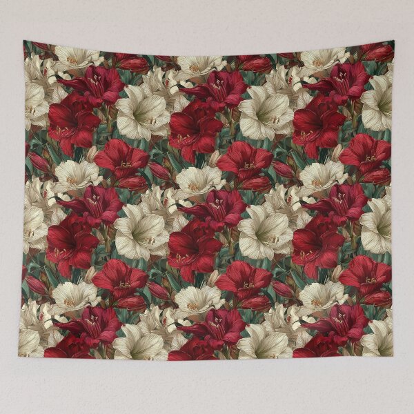 Item preview, Wild Amaryllis  - Birthday Flower Pattern   - Birthday Gifts For Him designed and sold by RoyalStarsPatts.