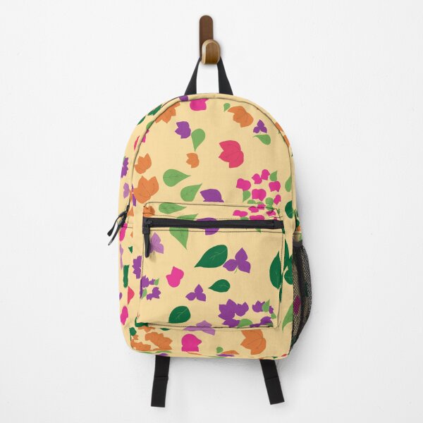 Item preview,  Summery Bougainvillea Scattered on Buttery Yellow designed and sold by Qousqoza7.
