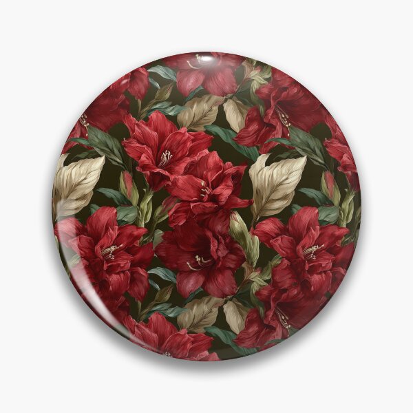 Item preview, Fragrant Amaryllis  - Botanical Garden Pattern   - Birthday Gifts For Husband designed and sold by RoyalStarsPatts.