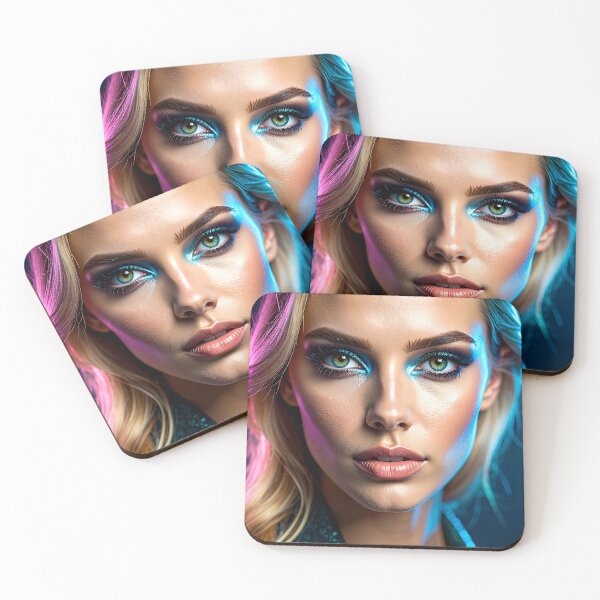 Item preview, Ethereal Blonde Beauty Artistic Portrait designed and sold by ToxicInkArt.