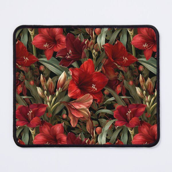 Item preview, Exotic Amaryllis Print - Birth Flower Pattern - Birthday Gifts For Mom designed and sold by RoyalStarsPatts.