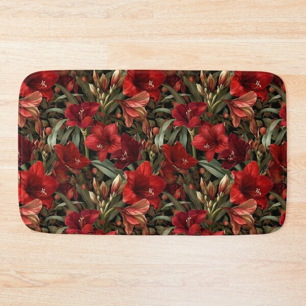 Item preview, Exotic Amaryllis Print  - Birth Flower Pattern   - Birthday Gifts For Mom designed and sold by RoyalStarsPatts.