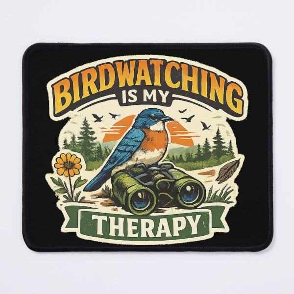 Item preview, Birdwatching Is My Therapy designed and sold by Concrete Coffee Studio.