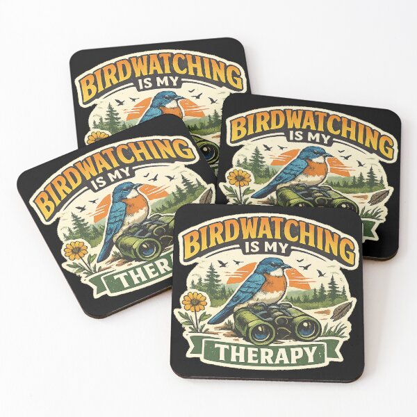 Item preview, Birdwatching Is My Therapy designed and sold by Concrete Coffee Studio.
