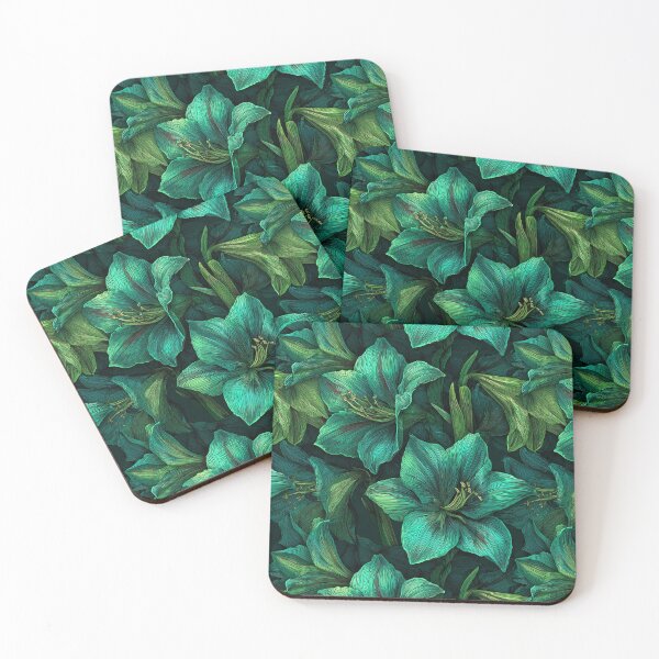 Item preview, Chic Amaryllis Flower - Tropical Flower Pattern   - Bridal Shower Gifts designed and sold by RoyalStarsPatts.