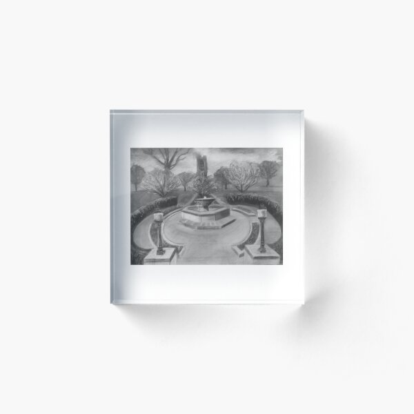 Baker Park, Frederick, MD Acrylic Block
