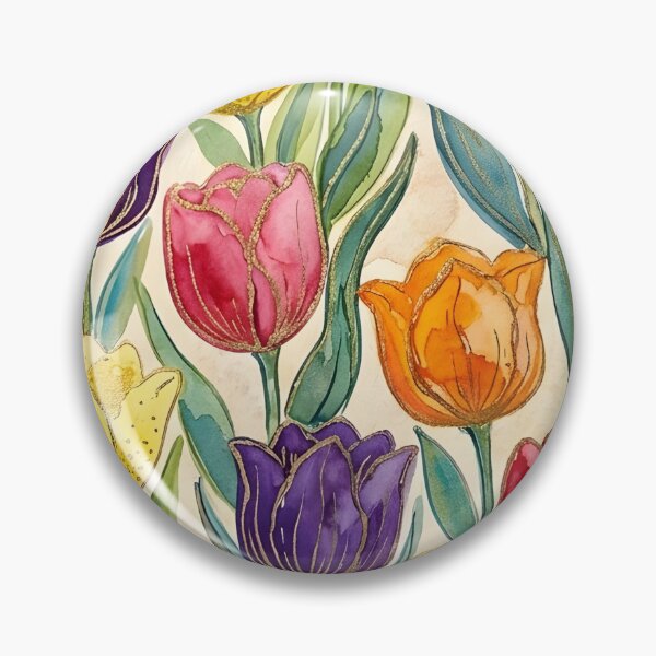 Item preview, Colorful Tulips Flowers designed and sold by GraphicsClub.