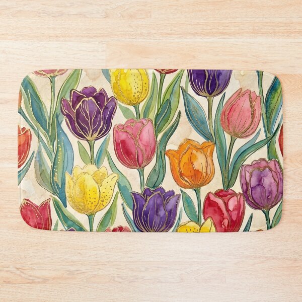 Item preview, Colorful Tulips Flowers designed and sold by GraphicsClub.
