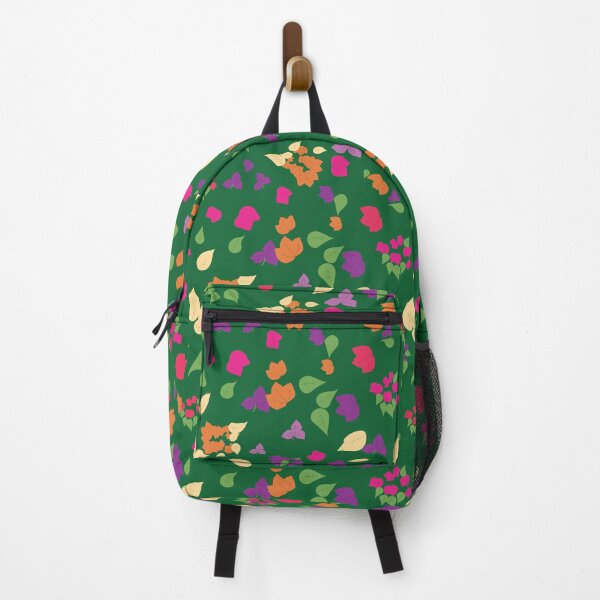 Item preview, Summery Bougainvillea Scattered on Forest Green designed and sold by Qousqoza7.
