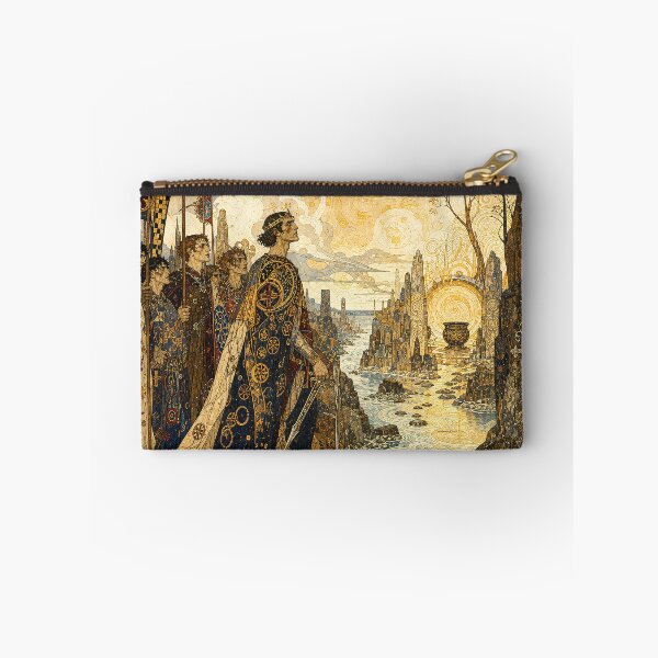 Item preview, King Arthur in the Otherworld of Annwn | Celtic Mythology Wall Art designed and sold by Stoneflower-Art.