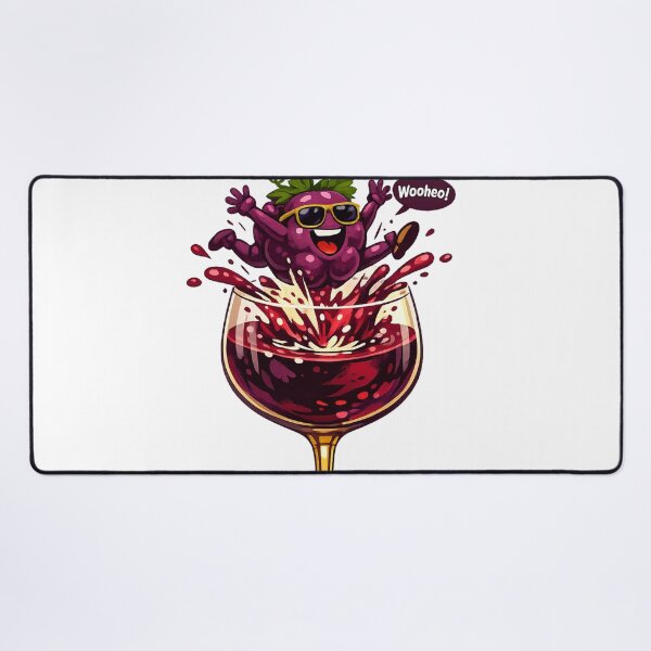 Item preview, Going Out In Style Funny Grape Wine Glass Party Design designed and sold by irfanshikh.