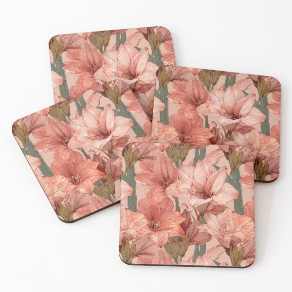 Item preview, Colorful Amaryllis  - Botanical Garden Pattern   - Christmas Gift Ideas designed and sold by RoyalStarsPatts.