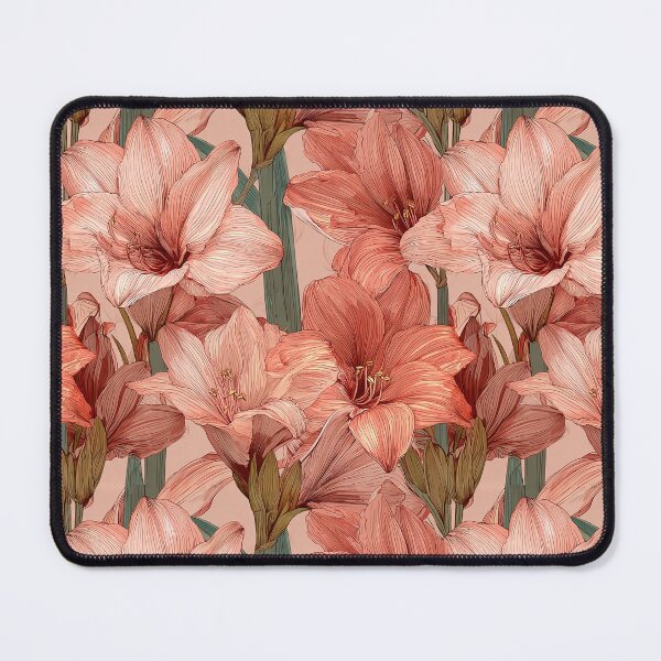 Item preview, Colorful Amaryllis  - Botanical Garden Pattern   - Christmas Gift Ideas designed and sold by RoyalStarsPatts.