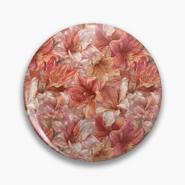 Item preview, Blooming Amaryllis Print - Flower Floral Pattern   - Christmas Gifts designed and sold by RoyalStarsPatts.