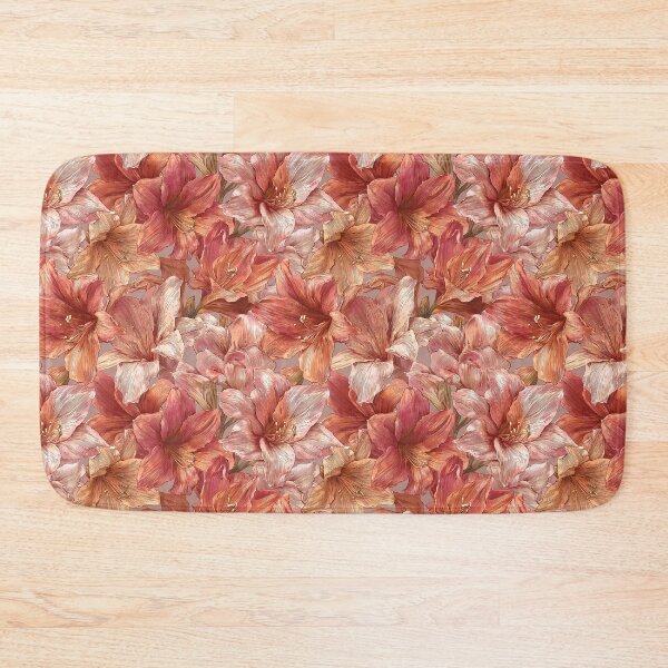 Item preview, Blooming Amaryllis Print - Flower Floral Pattern   - Christmas Gifts designed and sold by RoyalStarsPatts.