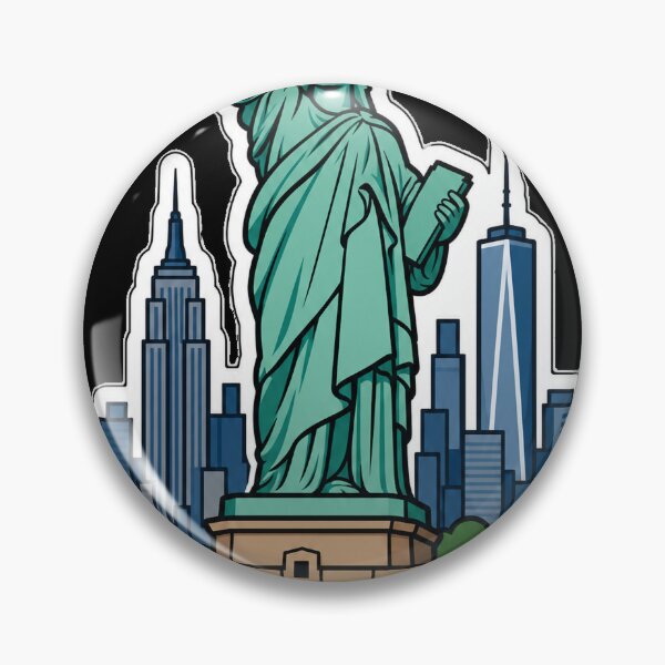 Item preview, New York Travel Souvenir - New York USA Illustration designed and sold by VisualArtsOasis.