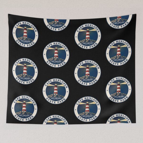 Item preview, Cape Henlopen State Park Delaware Badge Sticker designed and sold by FestivityFinds.