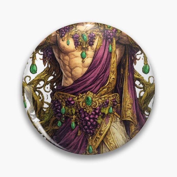 Item preview, Dionysus Greek God Of Wine Grapes Mythology Fantasy Art Design designed and sold by irfanshikh.