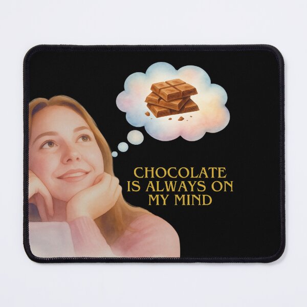 Item preview, Chocolate Is Always on My Mind designed and sold by VariusDesigns.
