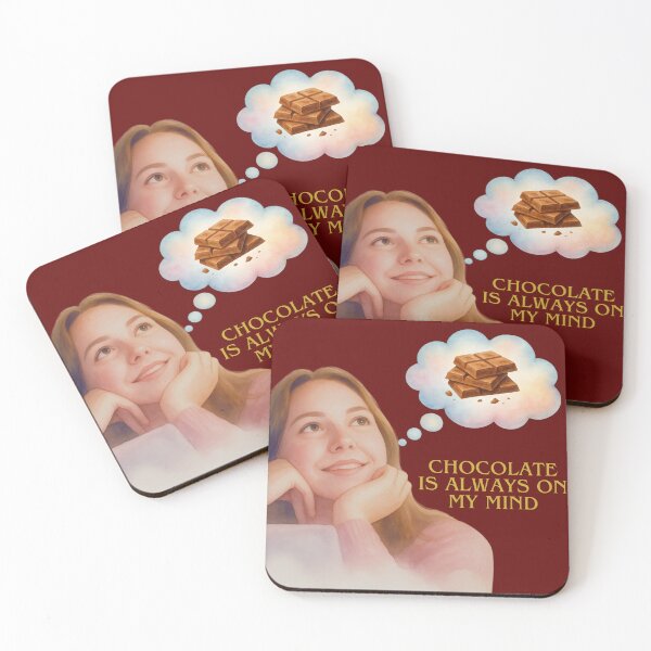 Item preview, Chocolate Is Always on My Mind designed and sold by VariusDesigns.