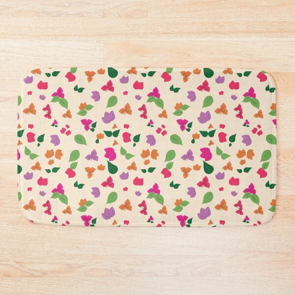 Item preview, Summery Bougainvillea Scattered on White  designed and sold by Qousqoza7.