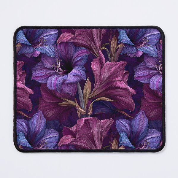 Item preview, Edgy Amaryllis - Flower Bouquet Pattern - Christmas Gifts For Dad designed and sold by RoyalStarsPatts.