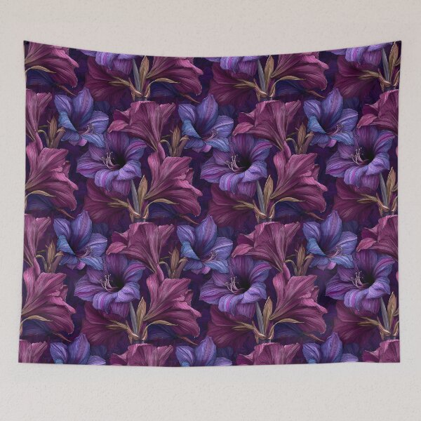 Item preview, Edgy Amaryllis  - Flower Bouquet Pattern   - Christmas Gifts For Dad designed and sold by RoyalStarsPatts.