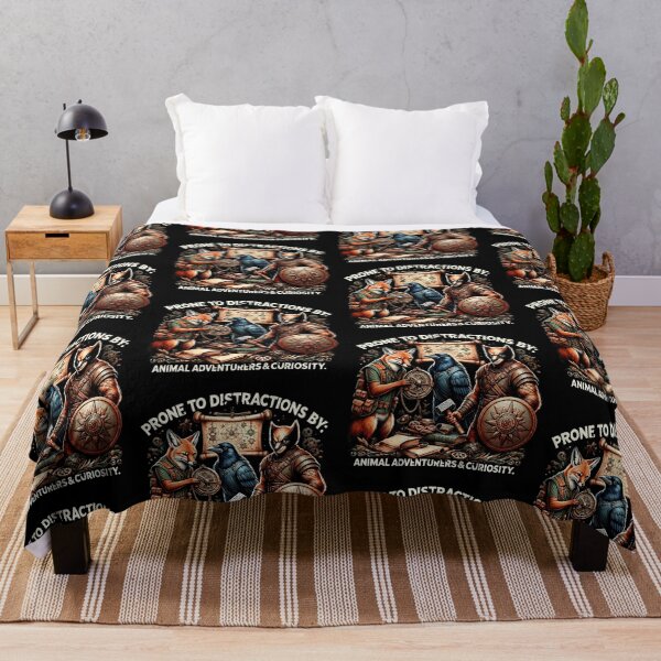 Item preview, Prone To Distractions Animal Adventurers T-Shirt designed and sold by artlife4.