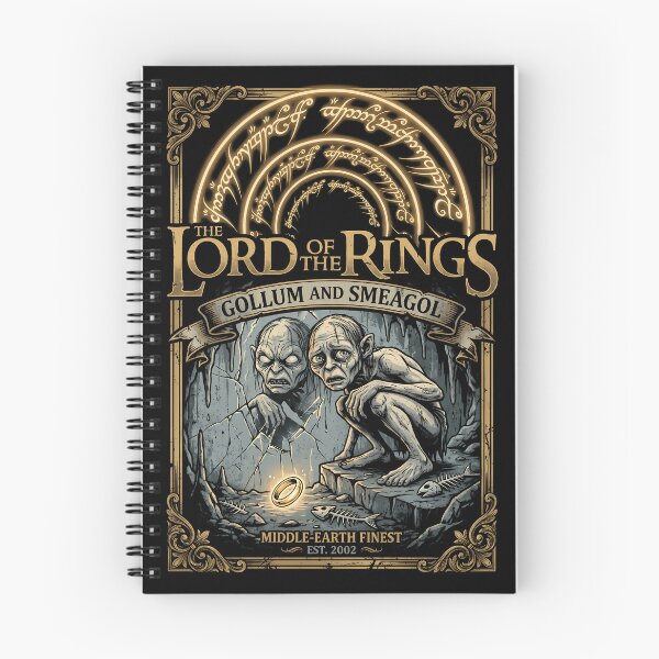 Item preview, Lord of the Rings Gollum and Smeagol Poster designed and sold by Senpaiwaves.