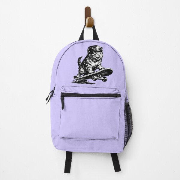 Item preview, Cool Skater Cat designed and sold by Hello Bee Bee.