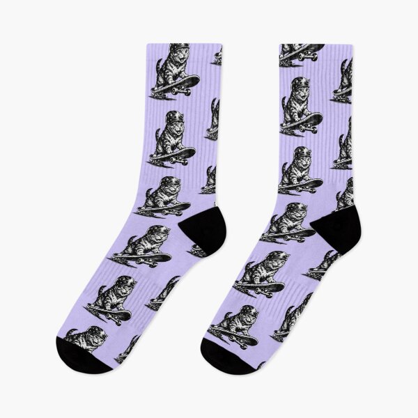 Item preview, Cool Skater Cat  designed and sold by Hello Bee Bee.