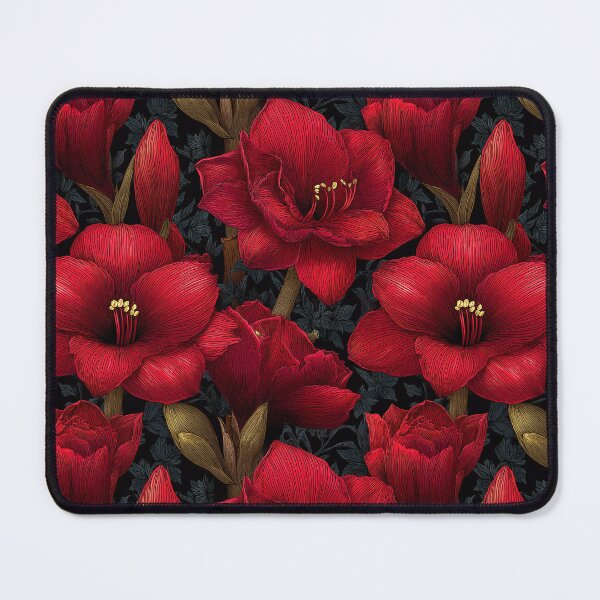 Item preview, Exotic Amaryllis Print  - Birthday Flower Pattern   - Christmas Gifts For Her designed and sold by RoyalStarsPatts.