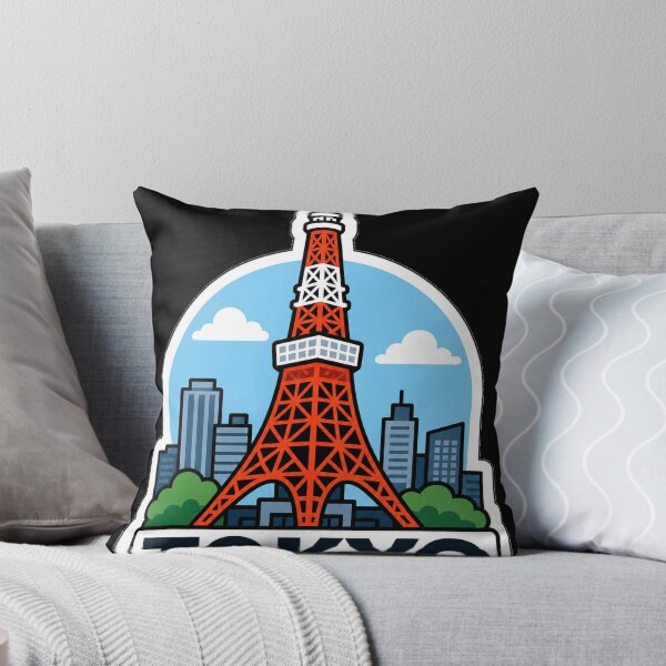 Item preview, Tokyo Travel Souvenir - Tokyo Japan Illustration designed and sold by VisualArtsOasis.