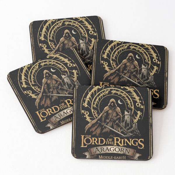 Item preview, Lord of the Rings Aragorn Poster designed and sold by Senpaiwaves.