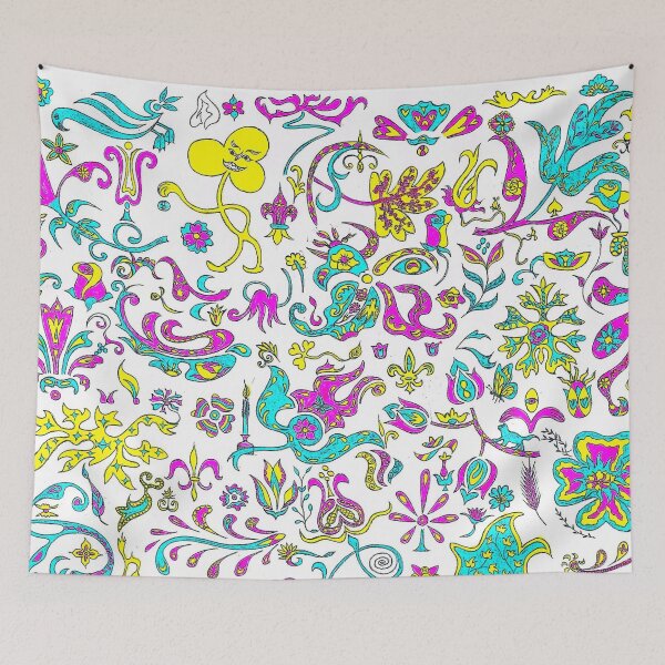 Item preview, Floral pattern (version 2) designed and sold by ales-panz.