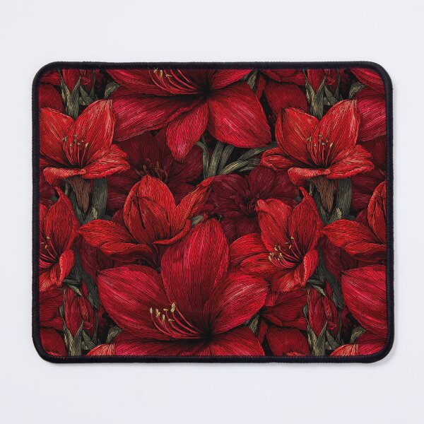 Item preview, Vibrant Amaryllis Flower - Retro Flower Floral - Christmas Gifts For Him designed and sold by RoyalStarsPatts.